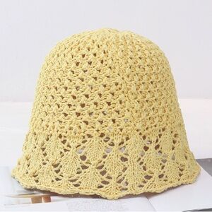 Women’s Summer Crochet Bucket Hat | Sun Protection | Breathable